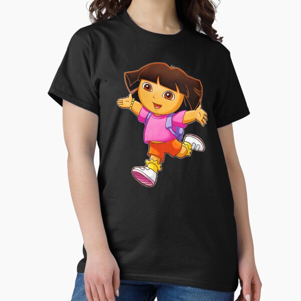 Dora The Explorer Women's T-Shirts & Tops for Sale | Redbubble