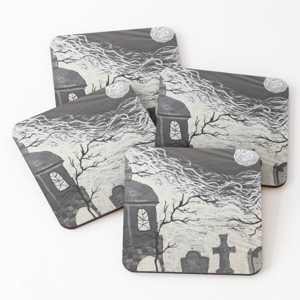 Item preview, gothic cemetery  designed and sold by A Broken Tv Production .