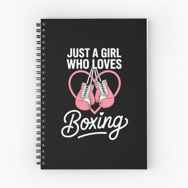 Item preview, Just A Girl Who Loves Boxing Cool Girls Boxing Gloves designed and sold by Sunset4Bones.