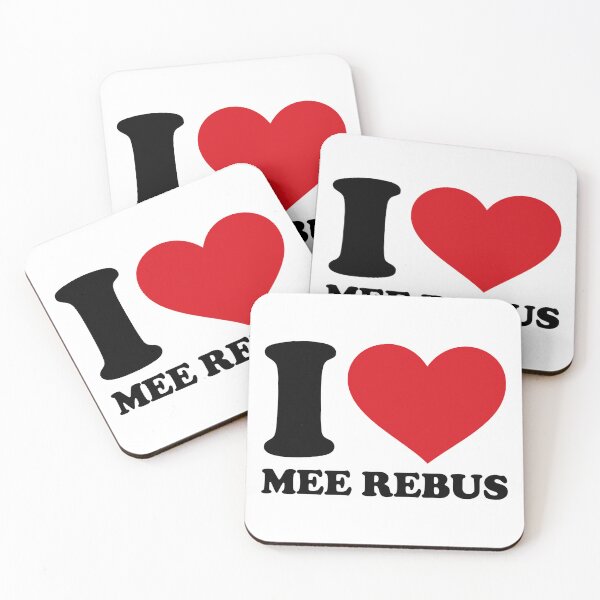 Item preview, I love Mee Rebus ❤️ Malaysian Indonesian Noodle Soup Lovers Gift designed and sold by EmeraldeaArt.