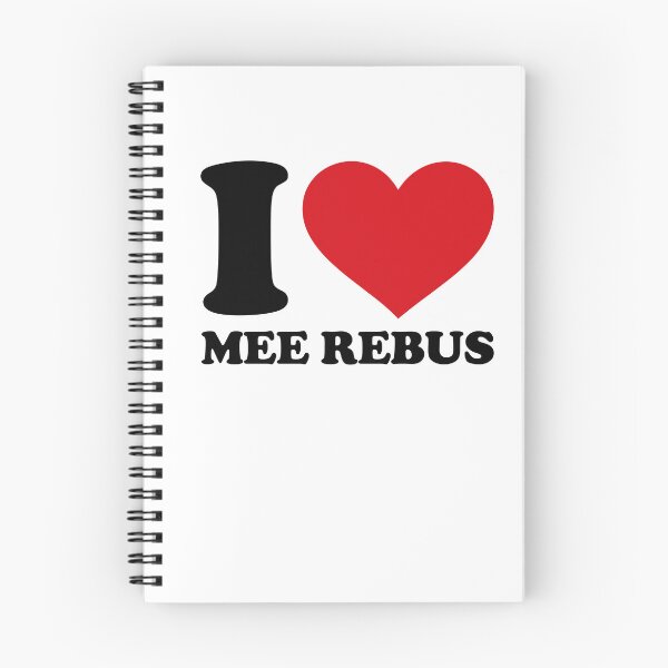 Item preview, I love Mee Rebus ❤️ Malaysian Indonesian Noodle Soup Lovers Gift designed and sold by EmeraldeaArt.