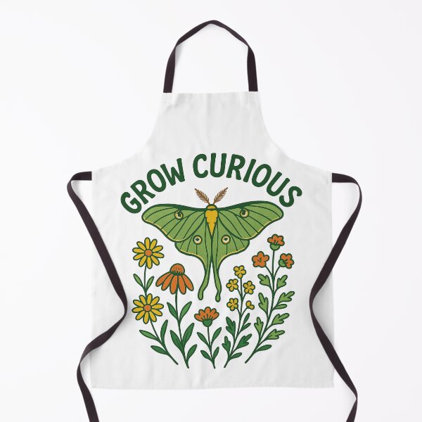 Item preview, Grow Curious Moth And Wildflowers designed and sold by YUMINA00.