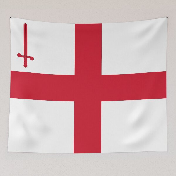 Item preview, City of London flag designed and sold by rheyes.