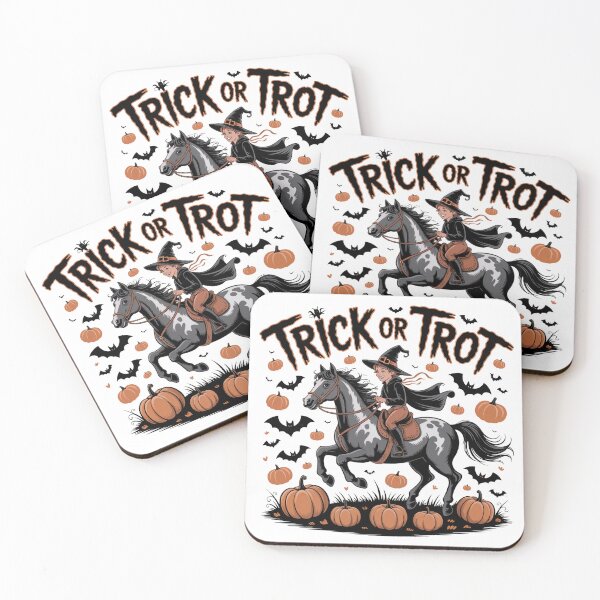 Item preview, Trick or Trot Halloween Horse Riding Shirt – Spooky Equestrian Tee designed and sold by WSPrintCrafter.
