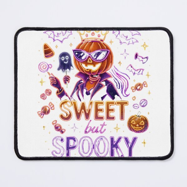 Item preview, Sweet but Spooky – Retro Neon Pumpkin Queen Halloween Design designed and sold by Wear Sculpt.