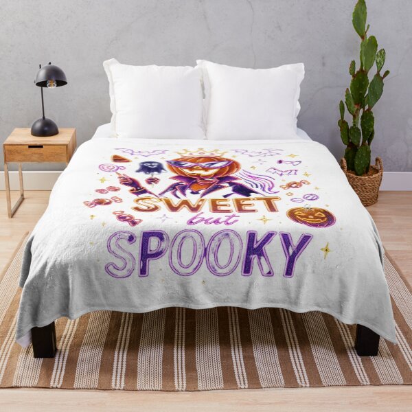 Item preview, Sweet but Spooky – Retro Neon Pumpkin Queen Halloween Design designed and sold by Wear Sculpt.