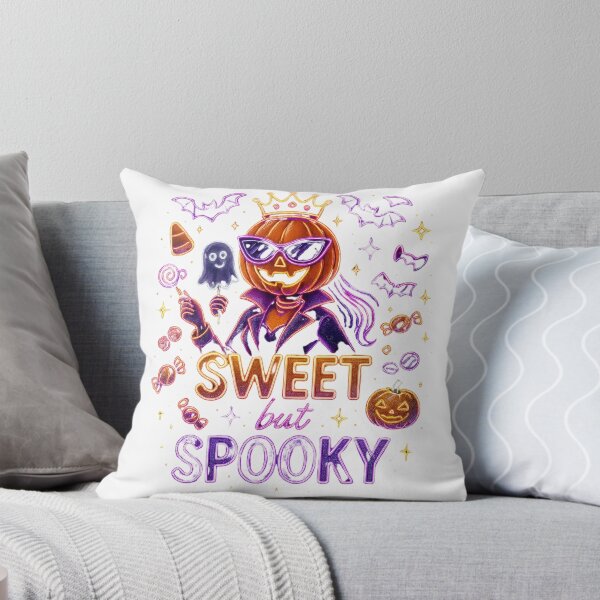 Item preview, Sweet but Spooky – Retro Neon Pumpkin Queen Halloween Design designed and sold by Wear Sculpt.