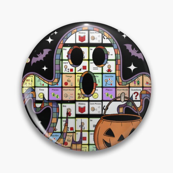 Item preview, Halloween Ghost Speech Therapy AAC My Words Matter Design designed and sold by DienesAngele.