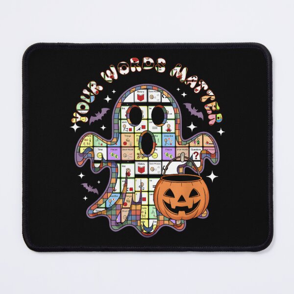 Item preview, Halloween Ghost Speech Therapy AAC My Words Matter Design designed and sold by DienesAngele.