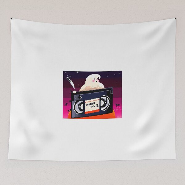 Item preview, Ghost Dvd Vhs Horror Pixel Art designed and sold by FairesJones.