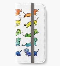 Watercolor Dachshunds iPhone Wallet/Case/Skin