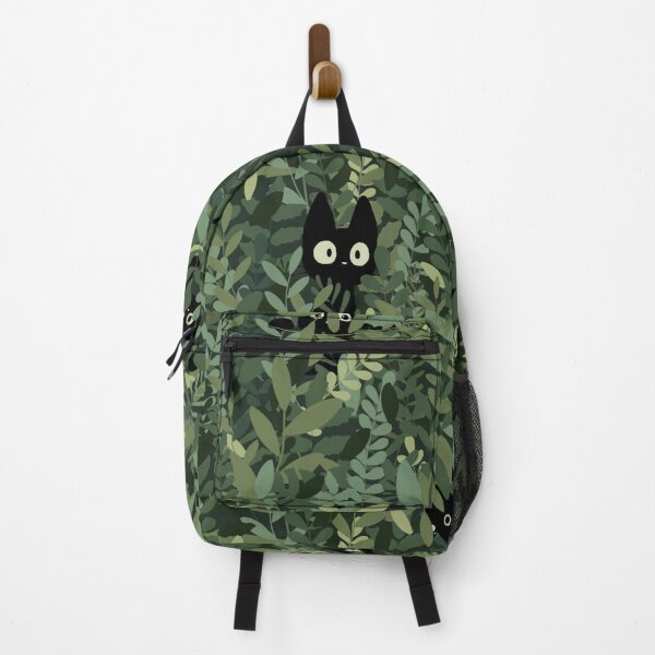 Item preview, Cute anime cats hiding in green plants, anime aesthetic design designed and sold by CharmedVille.