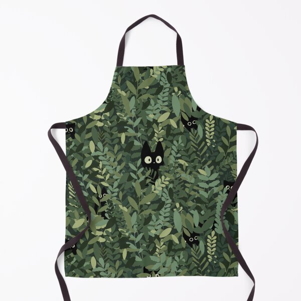 Item preview, Cute anime cats hiding in green plants, anime aesthetic design designed and sold by CharmedVille.