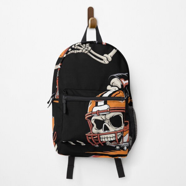 Item preview, Funny Halloween Skeleton Football Player Running for a Touchdown designed and sold by Daisy Grimes.
