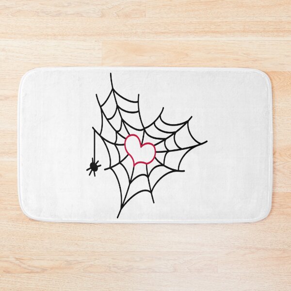 Item preview, Heart Shaped Spider Web With Heart at the Centre  designed and sold by FestivityFinds.