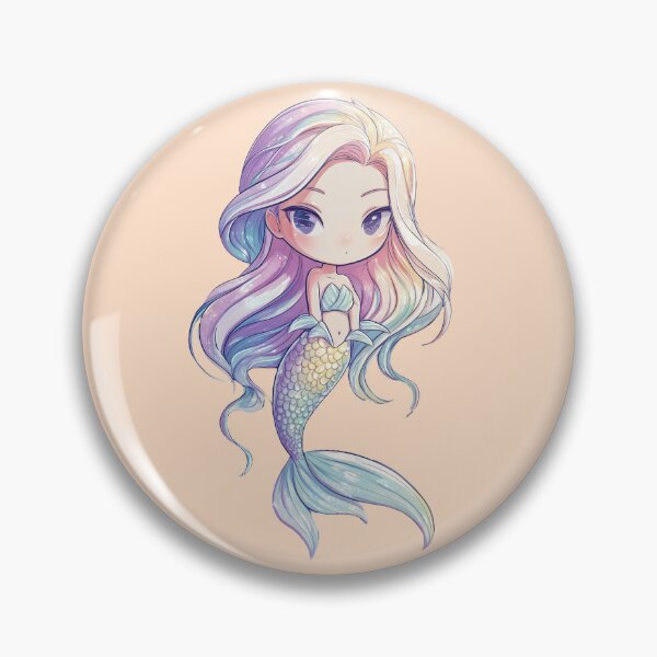 Item preview, Opal Chibi Mermaid designed and sold by ArgentoArt.