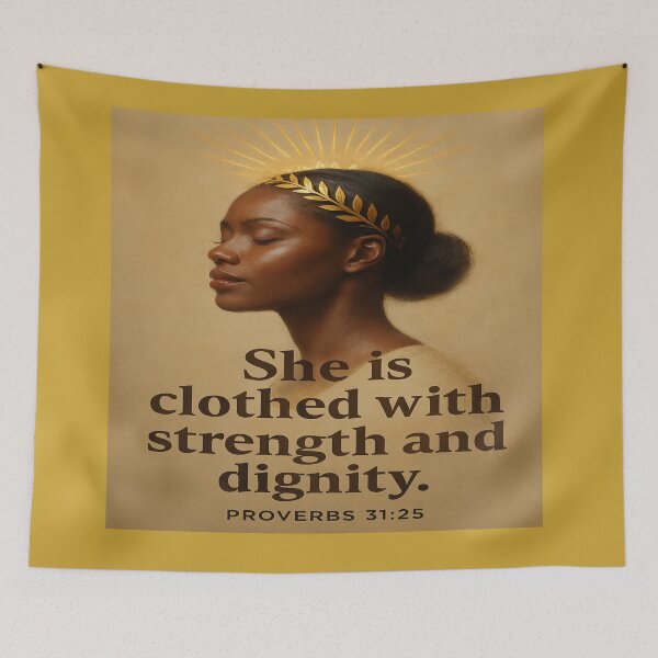 Item preview, Exuding Strength and Dignity by His power designed and sold by vineartstudio.