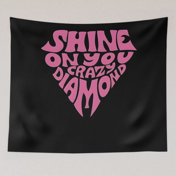 Item preview, Shine in you crazy diamond  designed and sold by Tape2Sticker.