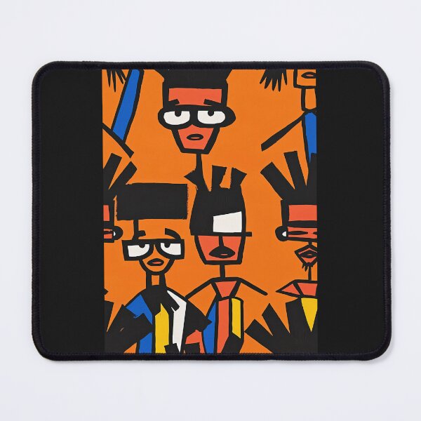 Item preview, Bright And Abstract Figures In Motion designed and sold by ElmiraRuecker.