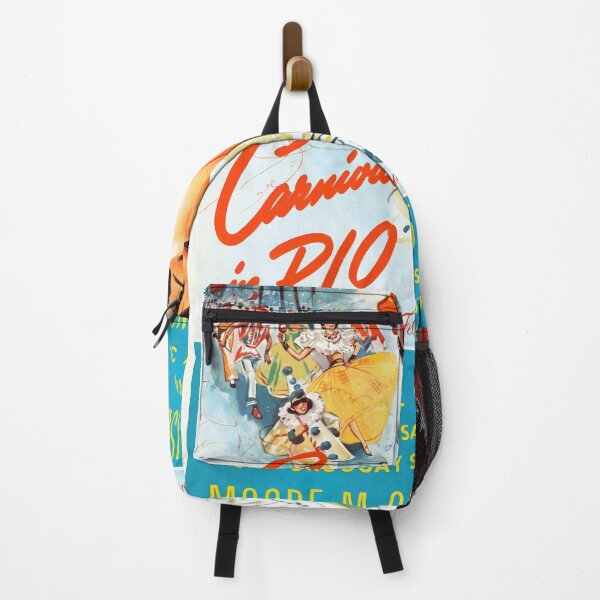 Item preview, Vintage Rio Carnival Travel Poster | Mid-Century Cruise Art | Vibrant Illustration of Brazilian Festival & Exotic Adventure designed and sold by artofuniverse.