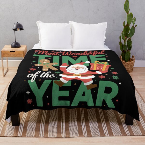 Item preview, Christmas Most Wonderful Time Santa Claus designed and sold by brynatshop.