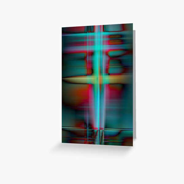 Digital Abstract Greeting Card