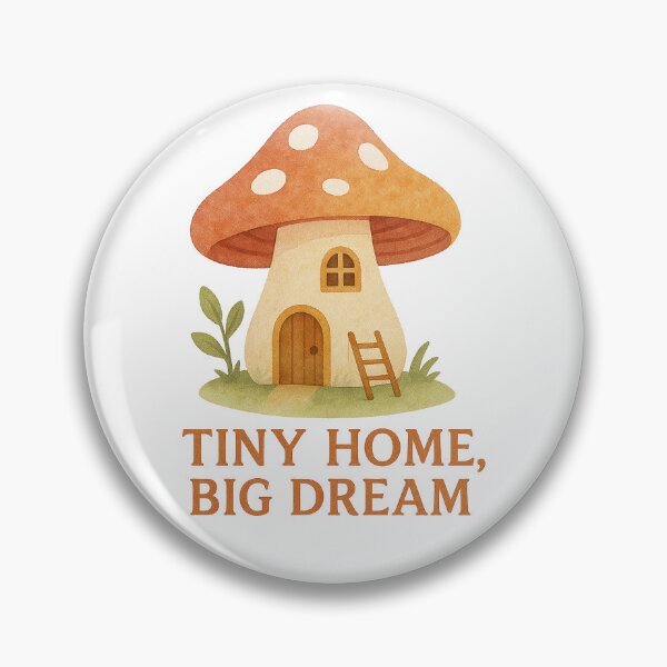 Item preview, Tiny Home Big Dream Mushroom House designed and sold by YUMINA00.