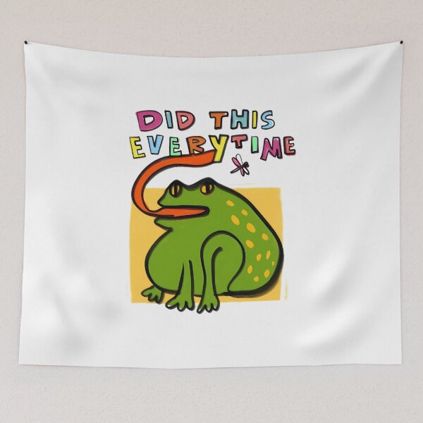 Item preview, Did This Everytime Frog - Zaid designed and sold by JEFDodsonArt.