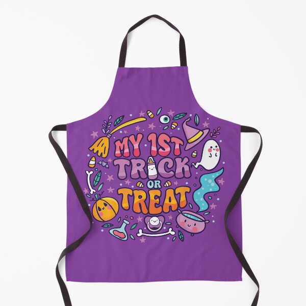 Item preview, My 1st Trick or Treat – Cute Pastel Halloween Baby Design designed and sold by chillaxcats.