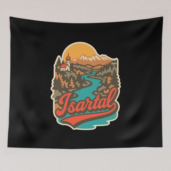 Item preview, Isartal River Valley Bavaria   designed and sold by Boogosh.