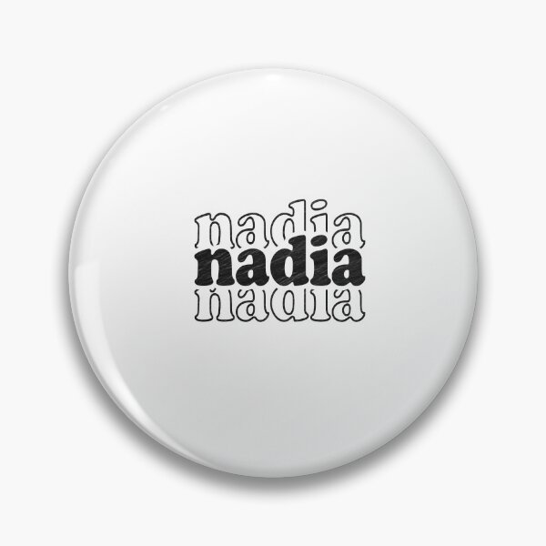 Item preview, Nadia Name Personalized designed and sold by Oussinc.