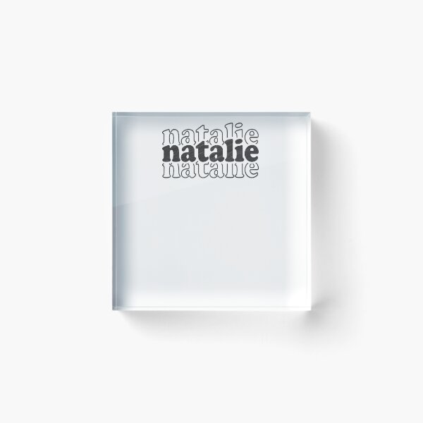 Item preview, Natalie Name Personalized designed and sold by Oussinc.