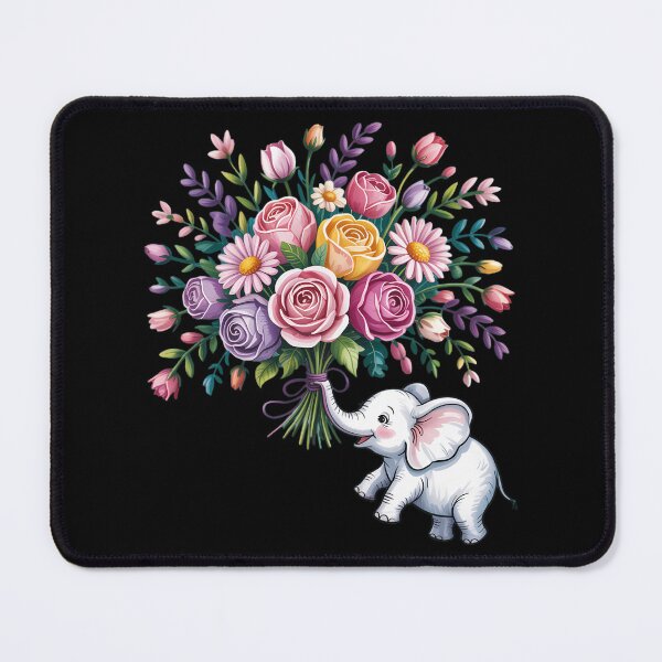Item preview, Elephant I Will Remember For You purple Sunflower Alzheimer designed and sold by TrinaEspinoza.