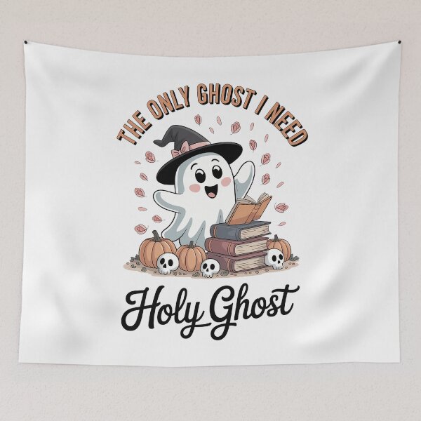 Item preview, Ain't No Ghost Like The Holy Ghost Jesus Christian Halloween designed and sold by PunkNation-Arts.