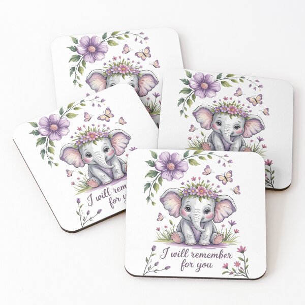 Item preview, Elephant I Will Remember For You Sunflower Alzheimer designed and sold by TrinaEspinoza.