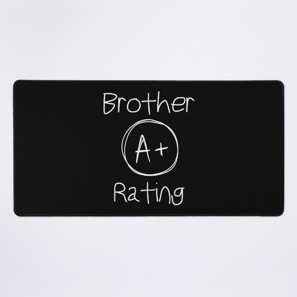 Item preview, Brother A+ Rating Shirt, Funny Brother Shirt designed and sold by Sleepy Cat Design.