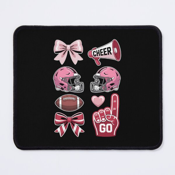 Item preview, Alabama Coquette Bow Cheer Football designed and sold by PunkNation-Arts.