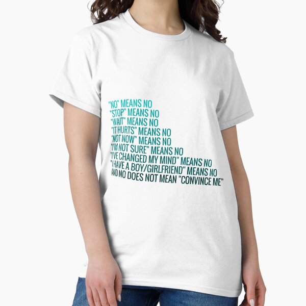 Item preview, No Means No Quotes designed and sold by Elise STICKER QUEEN.