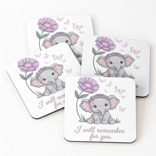 Item preview, Elephant I Will Remember For You Sunflower Alzheimer designed and sold by TrinaEspinoza.