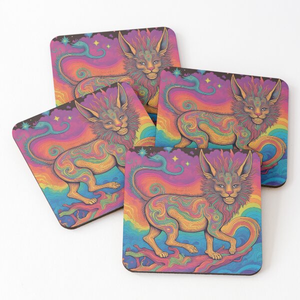Item preview, “Rainbow Beast, Guardian of Dreams” designed and sold by nighttime1990.