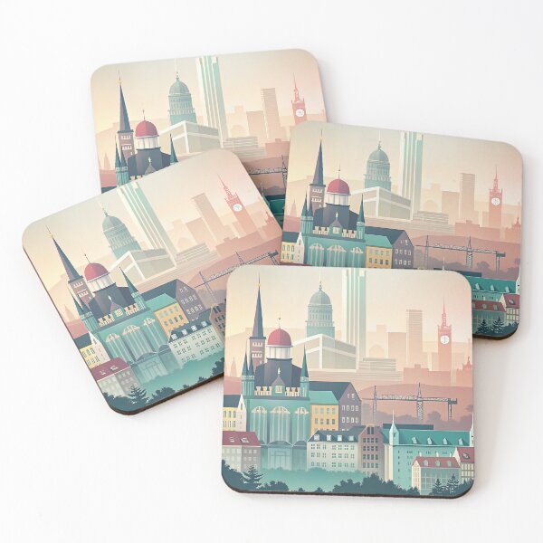Item preview,   Minimalist skyline of Stuttgart designed and sold by paulrommer.