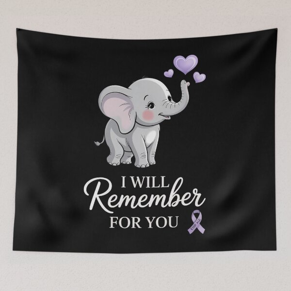 Item preview, End Alz I Will Remember For You Alzheimer Awareness designed and sold by TrinaEspinoza.