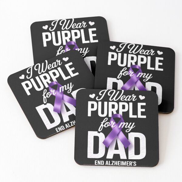 Item preview, End Alz Shirt I Wear Purple for My Dad, Alzheimers Awareness designed and sold by TrinaEspinoza.