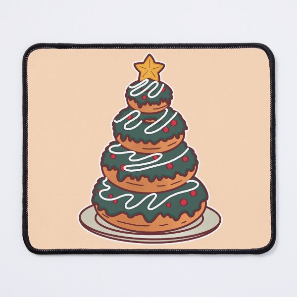 Item preview, Stacked Christmas Donut Tree designed and sold by BGMeYou.