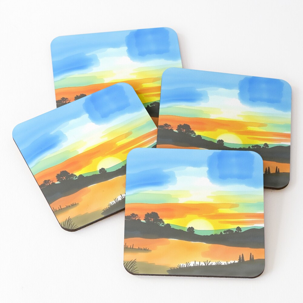 Item preview, Coasters (Set of 4) designed and sold by GraphicsClub.