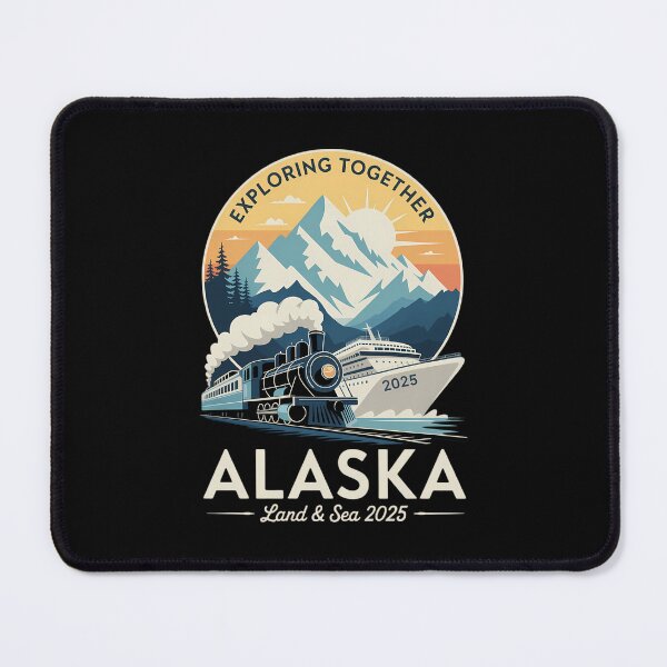 Item preview, Alaska 2025 Cruise Land & Sea designed and sold by PunkNation-Arts.