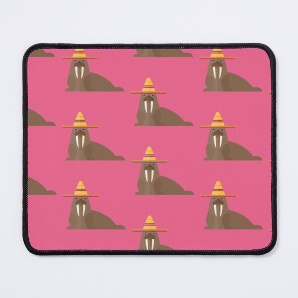 Item preview, Mexican walruses on pink designed and sold by reneesillus.