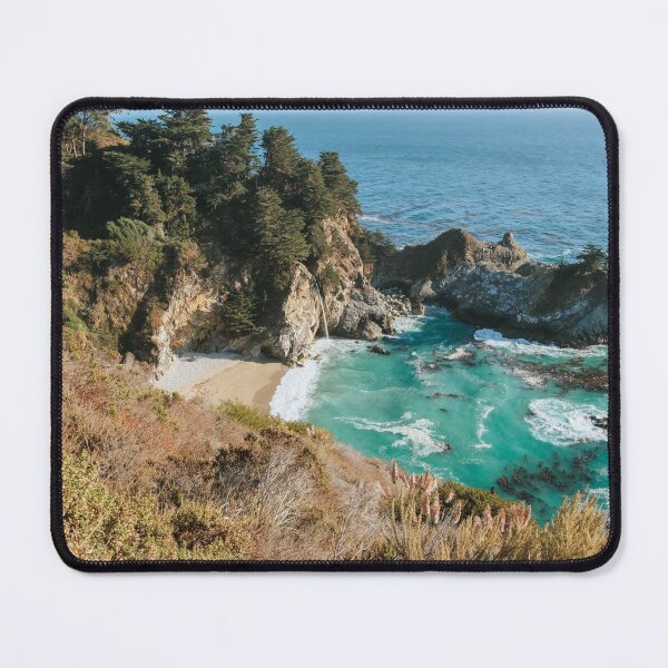 Item preview, Breathtaking Coastal Cove and Waterfall designed and sold by Andikanewyork.