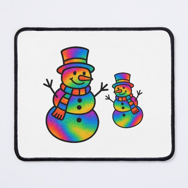 Item preview, Rainbow Snowman designed and sold by PlanetBoi.