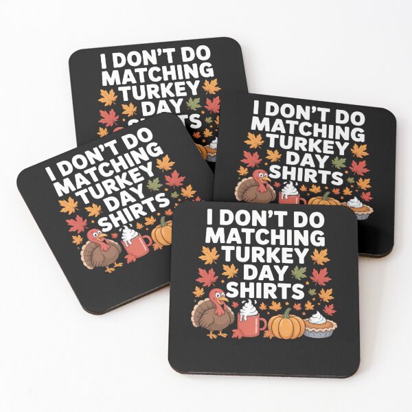 Item preview, Thanksgiving Couple Funny I Don't Do Matching Turkey Day designed and sold by JonBarnes22.